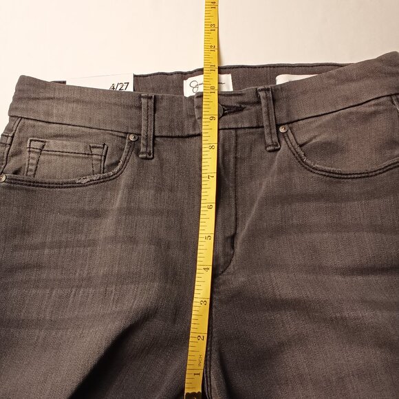 NWT Jessica Simpson Jeans Size 4/27 High Rise Skinny Gray Color - Picture 7 of 9